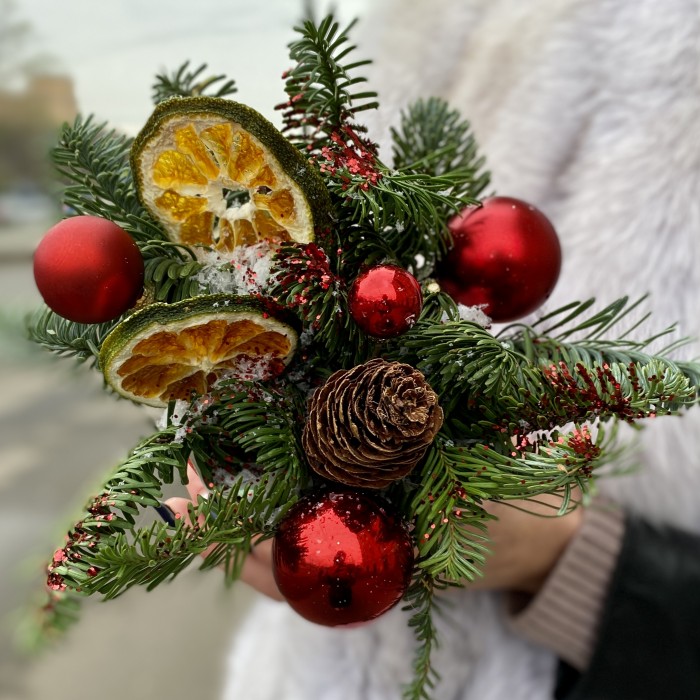 Новогодняя корпоративная композиция Фейерверк