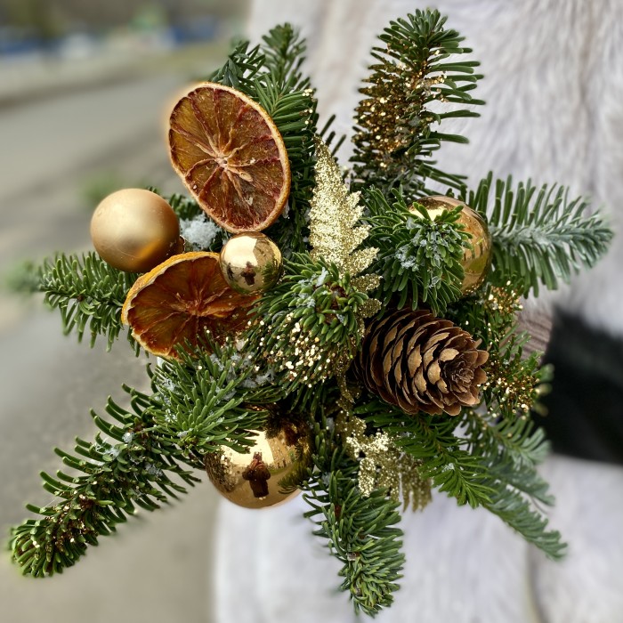 Новогодняя корпоративная композиция Фейерверк