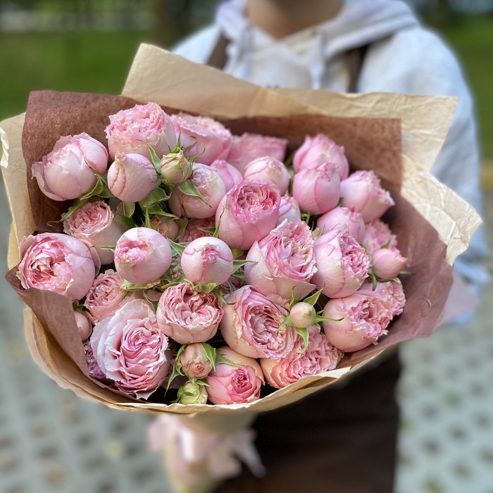 Букет Розовое украшение