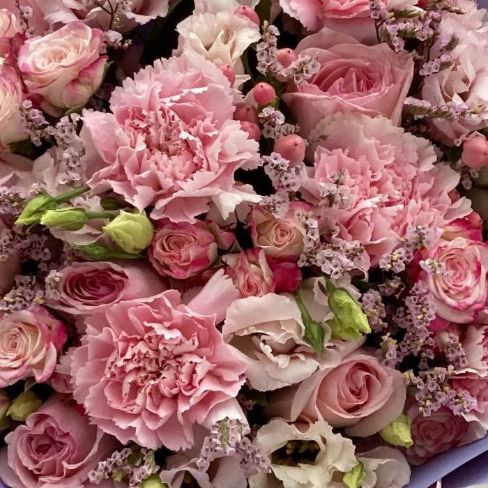 Букет Зефир с пионовидной розой Охара