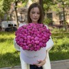 101 малиновый пион в коробке