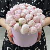 25 пионов Фестива в коробке