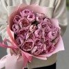 25 светло-розовых мини пионов