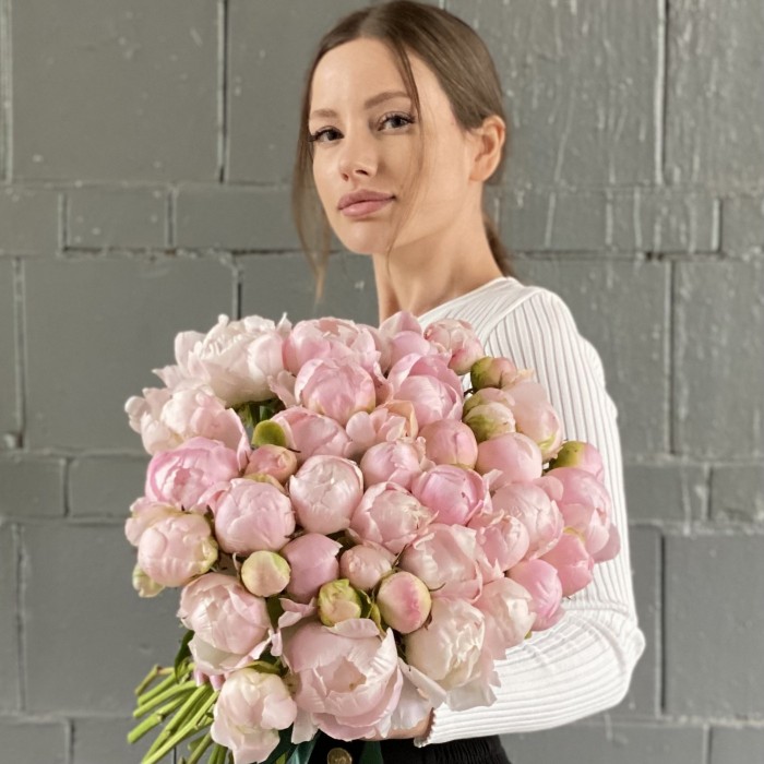 Пион нежно-розовый Ангел Чикс