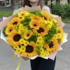 Букет Летний рассвет с подсолнухами