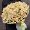51 кремовая кустовая роза Тринити 50 см