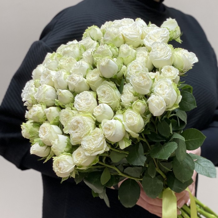 Кустовая пионовидная роза Мисс Бомбастик 40 см