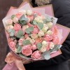 Букет кустовых роз Свит Джелато и Джульетта