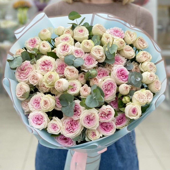 Дуэт пионовидных кустовых Джелато