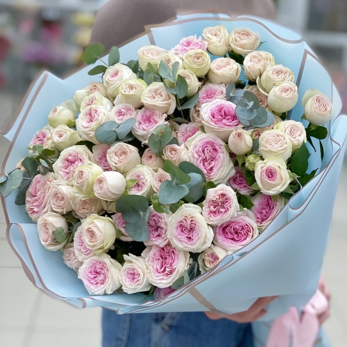 Дуэт пионовидных кустовых Джелато