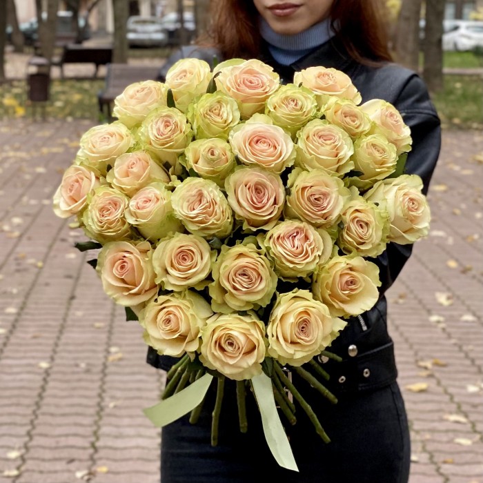 Пионовидная роза Динамик