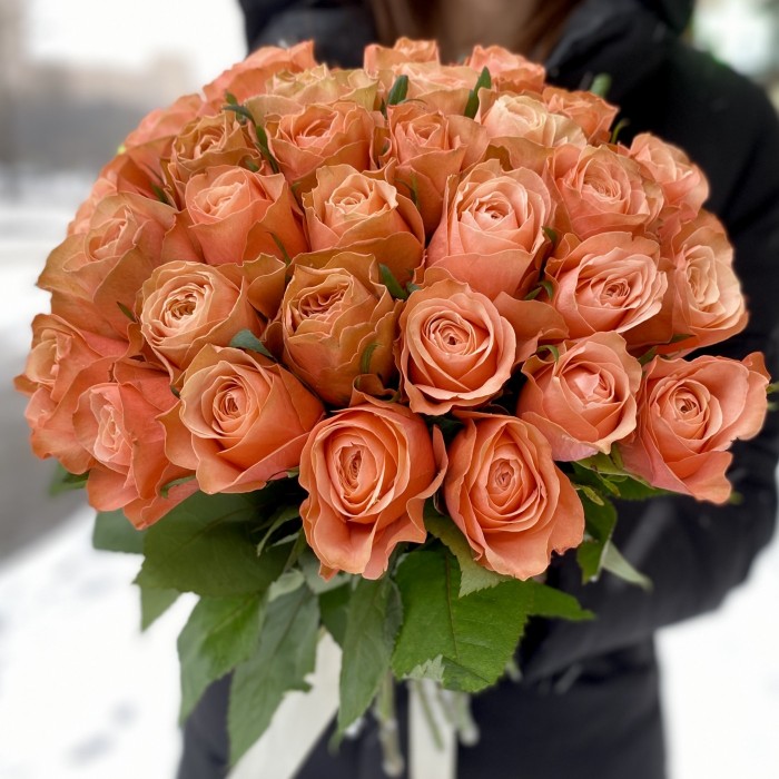 Пионовидная роза Кахала  50 см