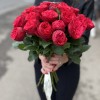 Кустовая пионовидная роза Ред Пиано 40 см