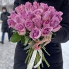Роза сиреневая 50 см