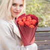 9 оранжевых роз Wow