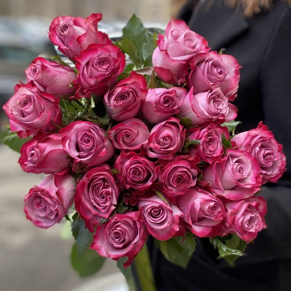 Роза Дип Перпл 50 см