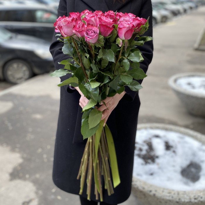 Роза Дип Перпл 50 см