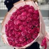 51 малиновая роза Мели