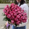 51 сиреневая роза Дип Перпл 50 см