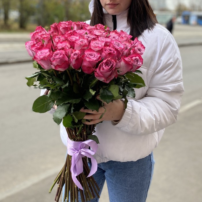 51 сиреневая роза Дип Перпл