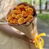 15 оранжевых роз Бермуда