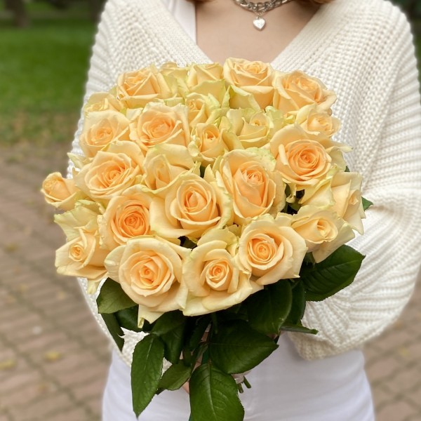 Роза Пич Аваланш 40 см