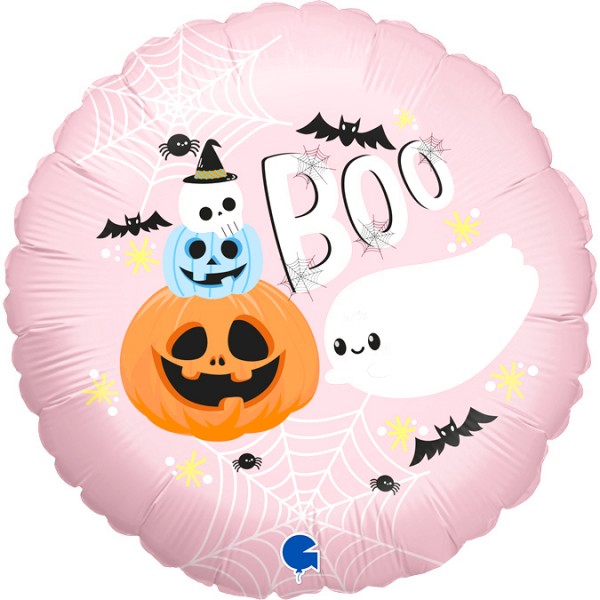 Шар круг Хэллоуин "Маленькое привидение"
