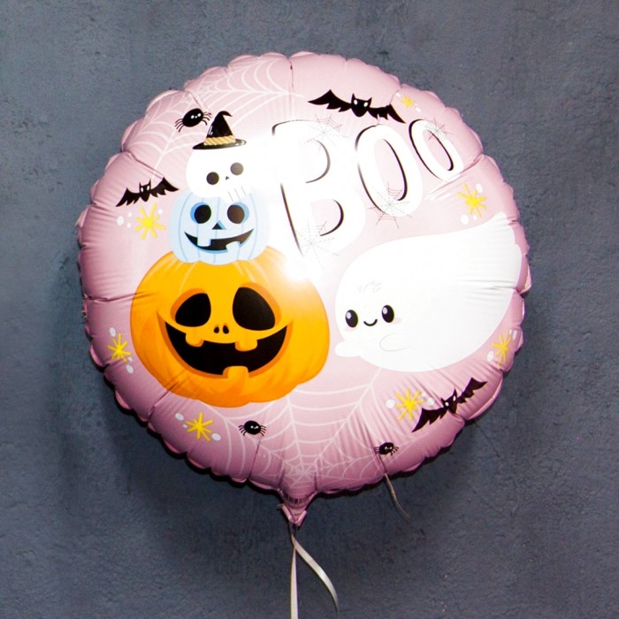 Шар круг Хэллоуин "Маленькое привидение"