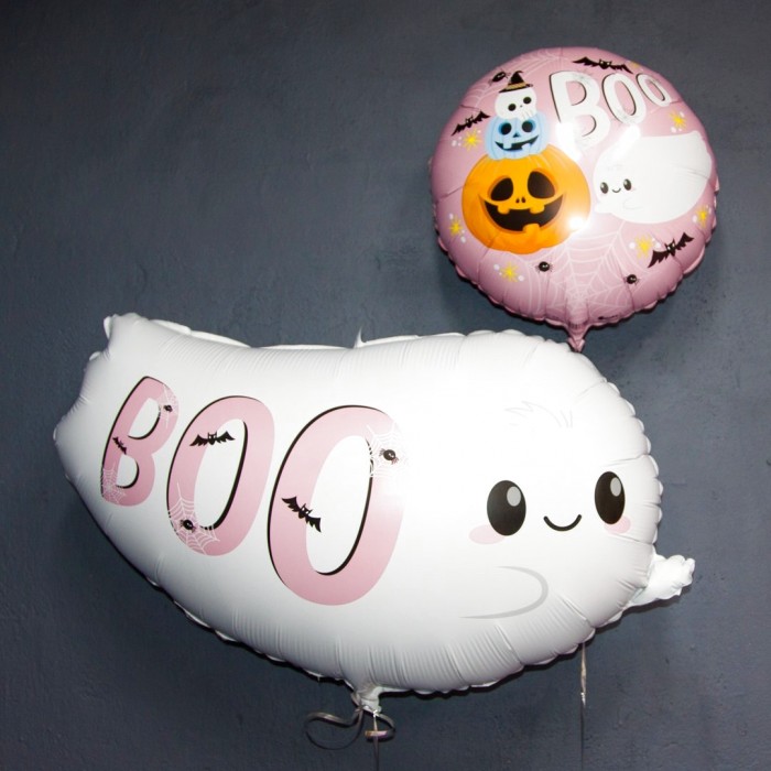 Шар круг Хэллоуин "Маленькое привидение"