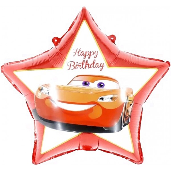 Шар Звезда Гоночная машинка