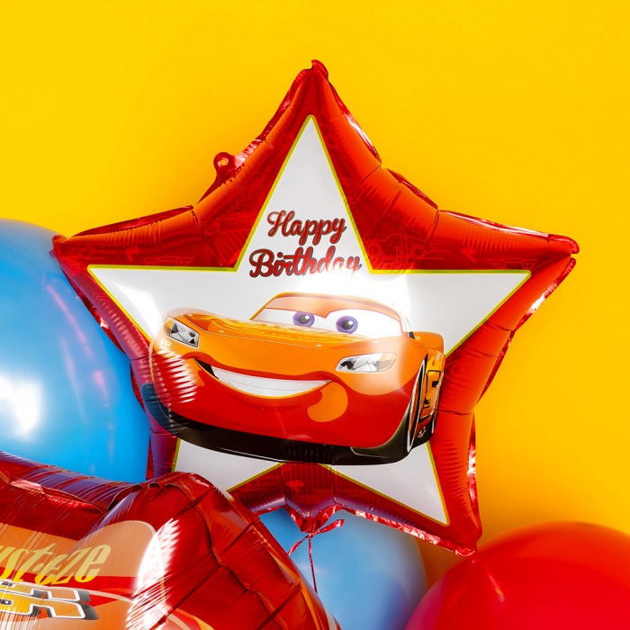 Шар Звезда Гоночная машинка