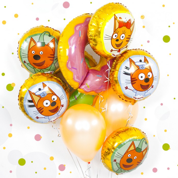 Шар круг Три Кота  Компот