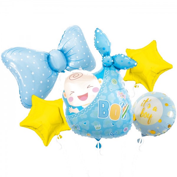 Набор шаров Новорожденный мальчик