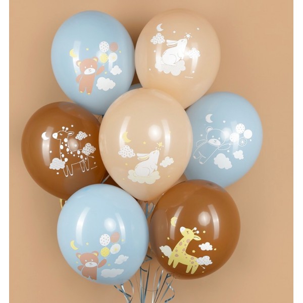 Облако воздушных шаров Любимые зверята