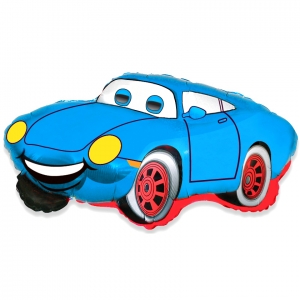 Шар фигура гоночная машина