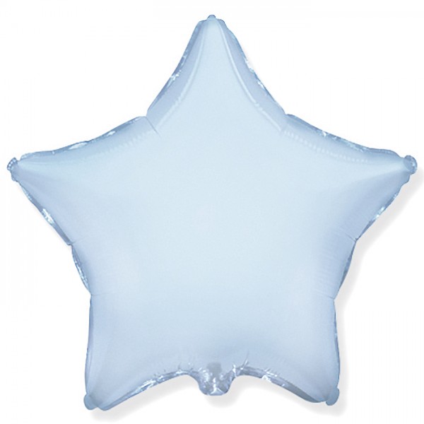 Шар звезда голубой