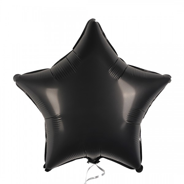 Шар Звезда черный