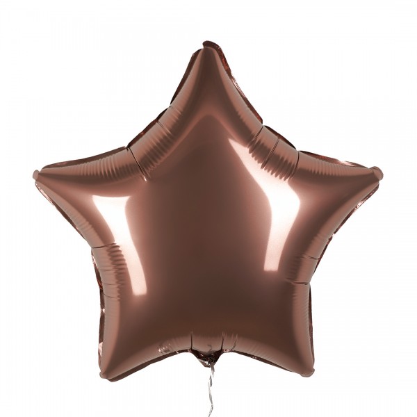 Шар Звезда - шоколадный