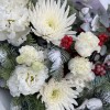 Новогодний букет Снегирь