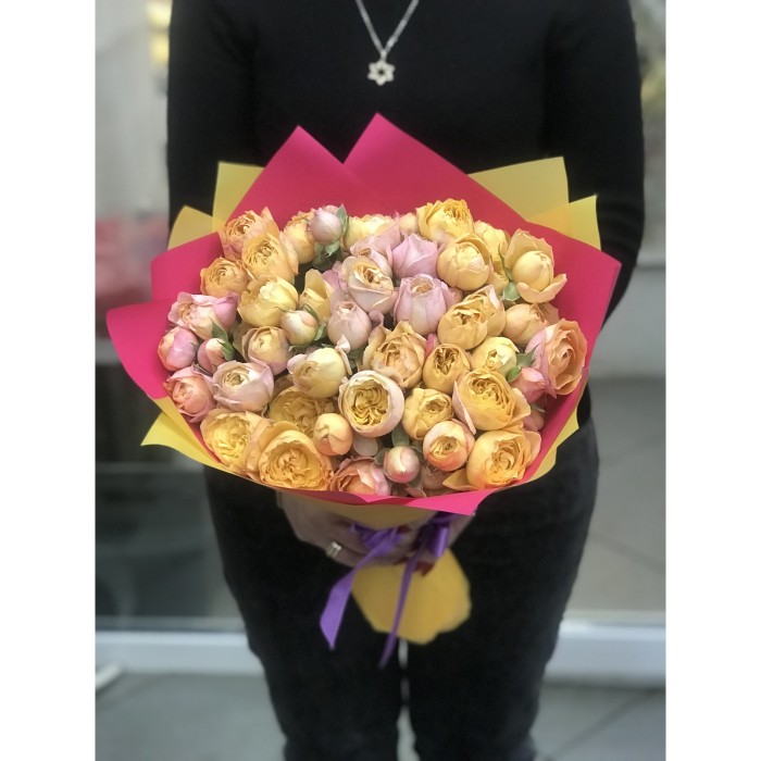 Букет Абрикосовой Джульетты