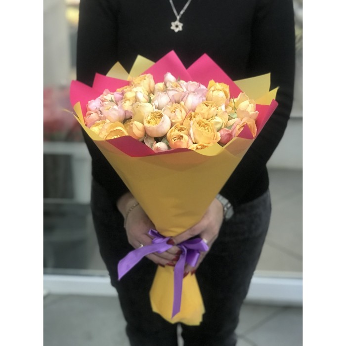 Букет Абрикосовой Джульетты