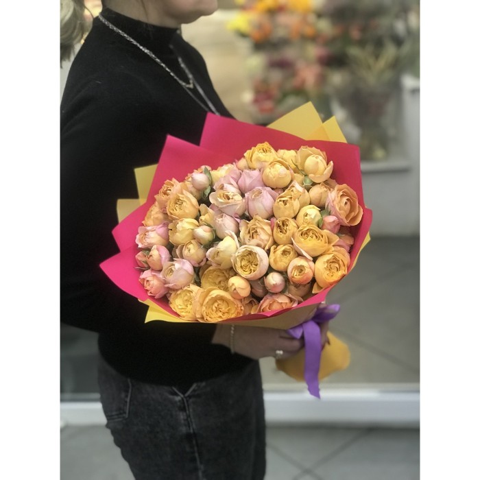 Букет Абрикосовой Джульетты