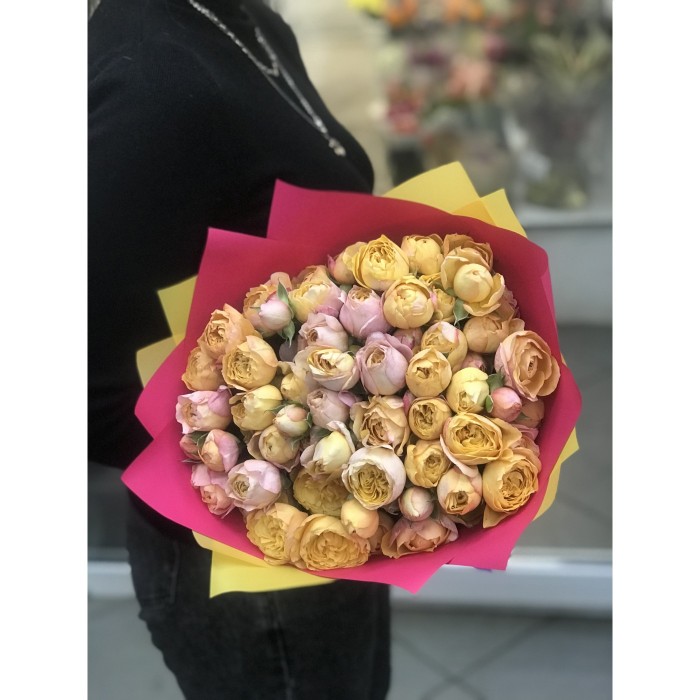 Букет Абрикосовой Джульетты