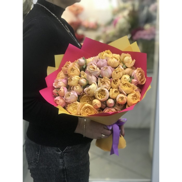 Букет Абрикосовой Джульетты