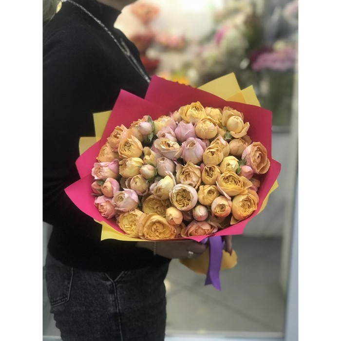 Букет Абрикосовой Джульетты