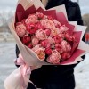 Микс из пионовидных роз Джульетта