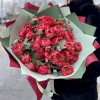 Пионовидная роза Джульетта с эвкалиптом