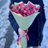 Пионовидные розы с тюльпанами Коламбус