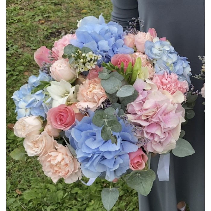 Цветы в коробке Нежные мечты