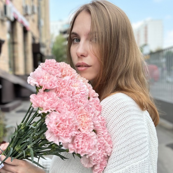 Гвоздика нежно-розовая